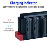 Mcbazel Switch 4 in 1 Joy-Con Charging Station Docking