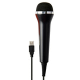 Mcbazel Universal USB Audio Handheld Wired Microphone Mic for PS4 PS3 Xbox One S X 360 Wii PC