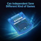 Mcbazel Gamecube 512MB Memory Cards for Gamecube and Wii Console