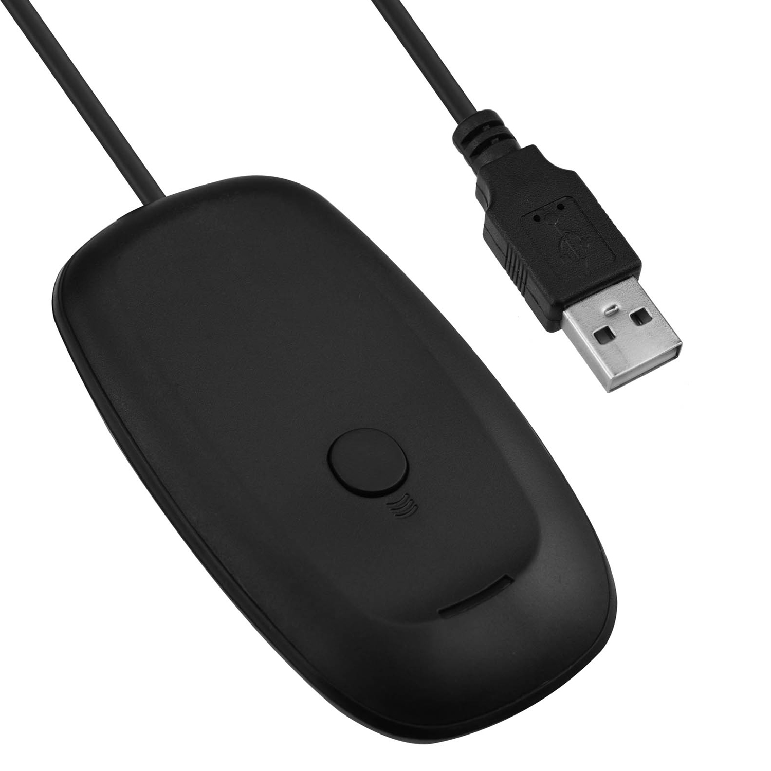 Mcbazel Wireless USB 2.0 Gaming Receiver for Microsoft Xbox 360 Pc Laptop Gaming – Black